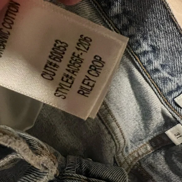 Agolde Riley Crop - Picture 4 of 4